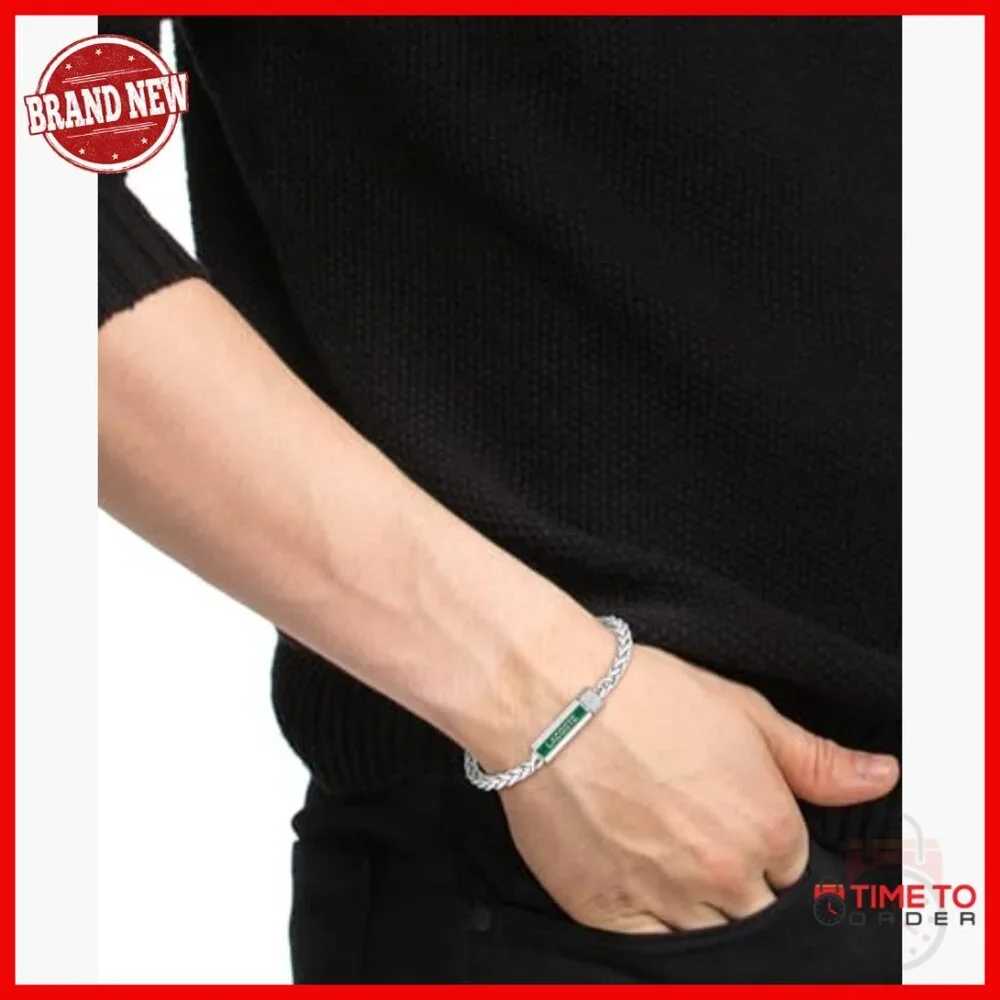 Adjustable Stainless Steel Bracelet with Magnetic Closure, Everyday Wear